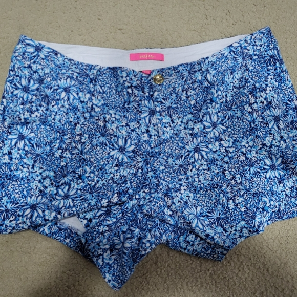 5" Callahan Knit Short Cumulus Blue - Picture 2 of 5